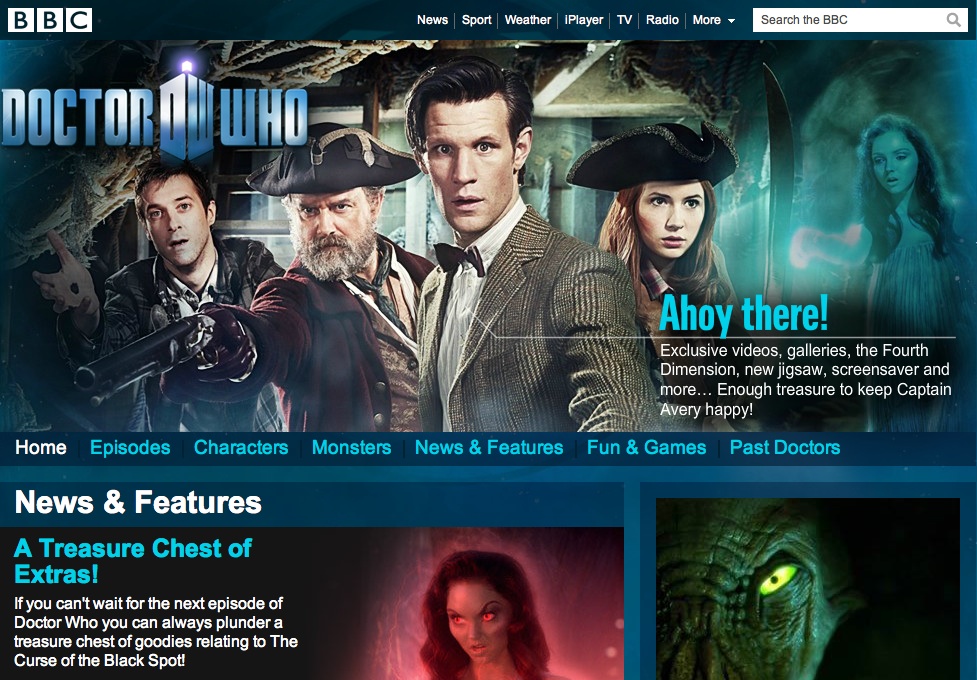 Doctor Who official site